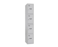 Taquilla inicial desmontada Simon Locker prof. dism. 4 doors 1/4 300 gris