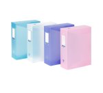 Boîte de classement CLASS DOC - A4 - Dos 10 cm - polypropylène PROPYSOFT VIQUEL - Coloris assortis