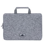 Funda para portátil con asas 13.3-14" Anvik Rivacase impermeable Gris