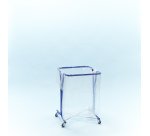 Support sac poubelle 240 litres avec roulettes