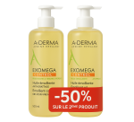 Aderma exomega control huile 2x500ml promo -50% 2m produit