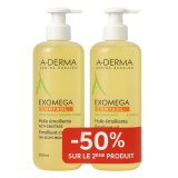Aderma exomega control huile 2x500ml promo -50% 2m produit