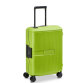 valise cabine slim 4 doubles roues 55 cm Color Block hardside Citron