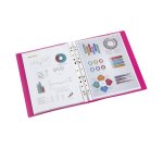 Classeur souple personnalisable A4 Dos 2,5 cm Polypropylène - PROPYGLASS - Viquel - 24,5 x 32 x 2,5 cm