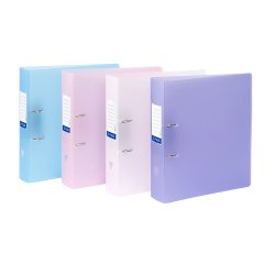 Classeur à levier A4 MAXI - 2 anneaux - Dos 7 cm - polypropylène PROPYSOFT VIQUEL - Coloris assortis