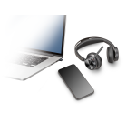 Auricular inalámbrico bluetooth HP Poly Voyager Focus 2 UC-M USB-A - Biaural - Certificado Teams