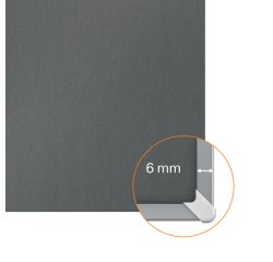 Tablero de anuncios de fieltro Nobo Impression Pro de 600x450 mm
