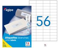 Etiquette adresse multi-usages Agipa