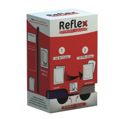 Distributeur de 100 pansements adhésifs et 50 lingettes nettoyantes en carton FSC
