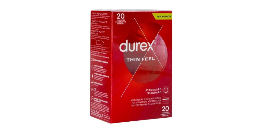 Condomen Durex thin feel 20 st