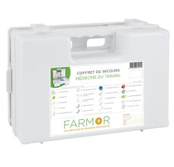 Coffret de secours Médecine du travail en A.B.S