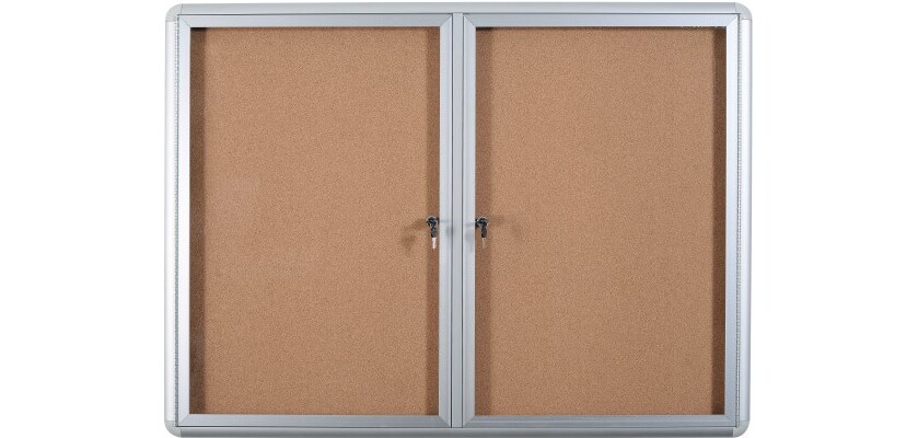 Vitrina Gallery Interior Superficie Corcho 1220X915