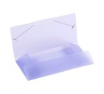 Chemise à élastique 3 rabats plastique Viquel Propysoft 12 x 23,5 cm dos 1 cm couleurs assorties