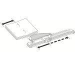 Grapadora de brazo largo de metal mod. 600 de Petrus