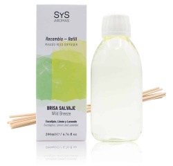 Recambio Mikado Brisa Salvaje 200 ml + Palos Experience SYS