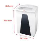 Destructora de documentos HSM SECURIO B34, nivel de seguridad 4, corte en partículas, 22 hojas
