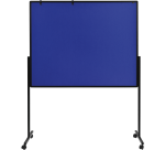 Tableau multi-usages XL PREMIUM - Tableau blanc / Feutrine bleu - Legamaster