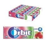 Chicles Orbit Sandia Grageas sin azúcar - Estuche 30 Unidades