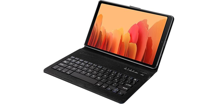 Funda Samsung TAB A7 2020 (T500/505) 10.4 Roja con teclado Bluetooth