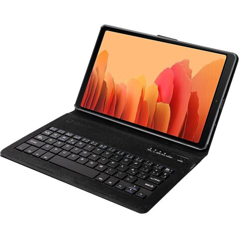 Funda Samsung TAB A7 2020 (T500/505) 10.4 Roja con teclado Bluetooth