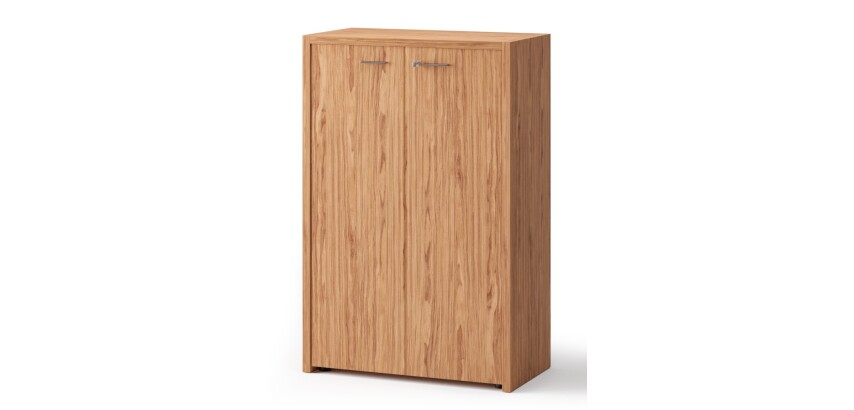 Low cabinet XENNON with swing doors H.131 x W.86 cm