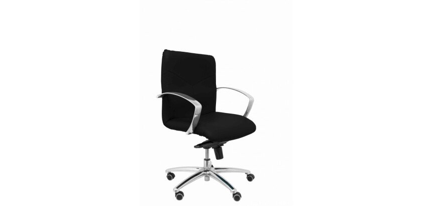 Caudete confidente similpiel - Negro