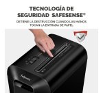 Destructora Fellowes LX65 corte en partículas 11,5L P-4 negra
