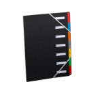 TRIEUR COUVERTURE CELLODERME 7 COMPARTIMENTS - FORMAT A4 - COLORIS NOIR