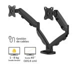Brazo para monitor doble Eppa™ Negro Fellowes