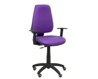 Office chair ELCHE - adjustable armrests - Lilac