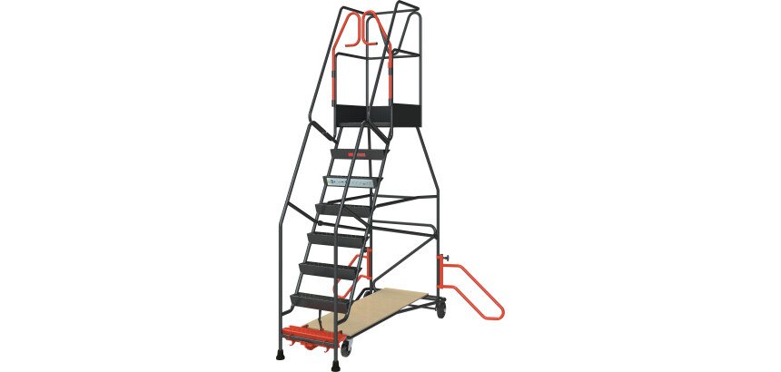 Escabeau à immobilisation automatique 8 marches 150 kg