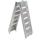 Rampe de chargement en aluminium pliable - charge max 250kg/rampe - Jeu de 2