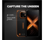 Hammer Energy X2 4G 6" VoLTE 6+(6)+128GB Black-Orange Smartphone rugerizado