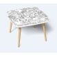 Tables hautes KIDS à colorier - Motif Jungle - Lot de 2