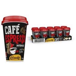 Café espresso en vaso 230 ml Cacaolat - Pack de 10 unidades