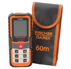 Télémètre laser 60 m – Mesure de distance, surface et volume – Écran couleur rotatif