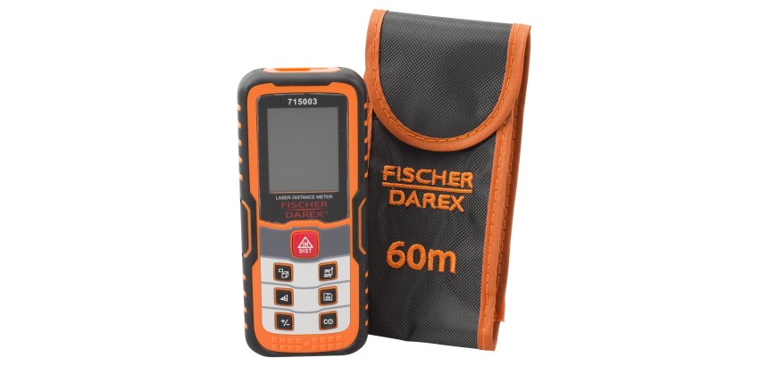 Télémètre laser 60 m – Mesure de distance, surface et volume – Écran couleur rotatif