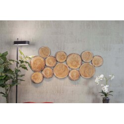 Panneau mural acoustique décor bois - Götessons