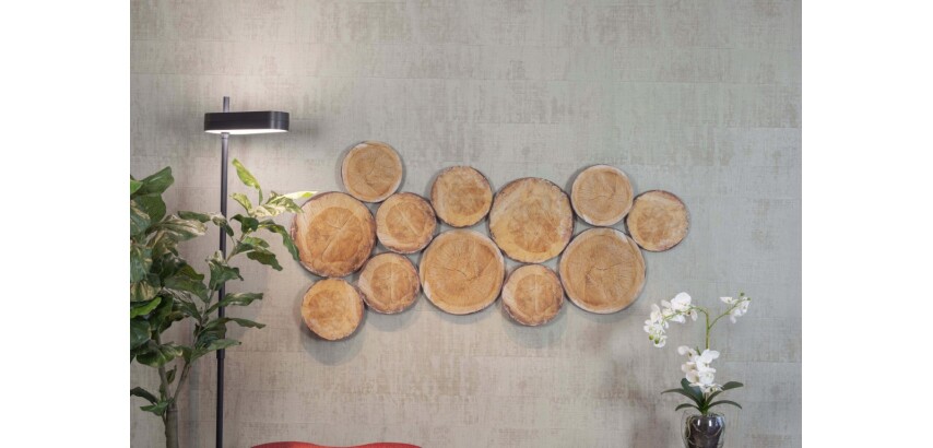 Panneau mural acoustique décor bois - Götessons