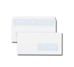 Enveloppe 110 x 220 mm GPV 80 g avec fenêtre 35 x 100 mm - Boîte de 500