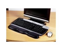 Reposamuñecas Kensington gel teclado, negro
