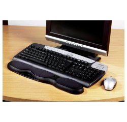Reposamuñecas Kensington gel teclado, negro
