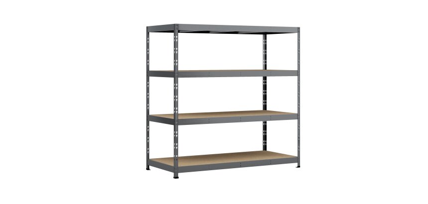 Rayonnage MODULO - Etagère Rack - 4 plateaux