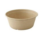 Bol de bagazo marrón 500 ml - Caja de 500 unidades