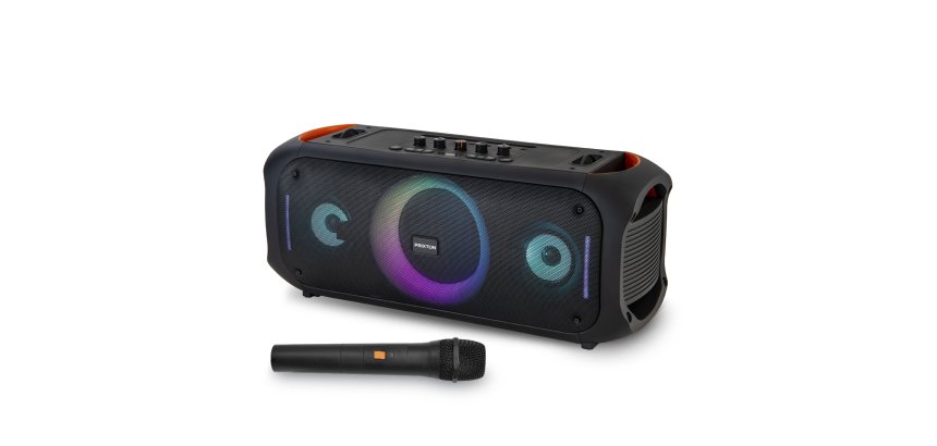 PRIXTON Altavoz Karaoke | Jaia Max (Micrófono Incluido)