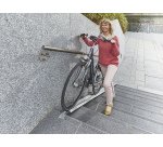 Rampe vélo pour escalier
