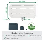 Pequeño panel organizador de escritorio Leitz Ergo, 42 x 25 cm