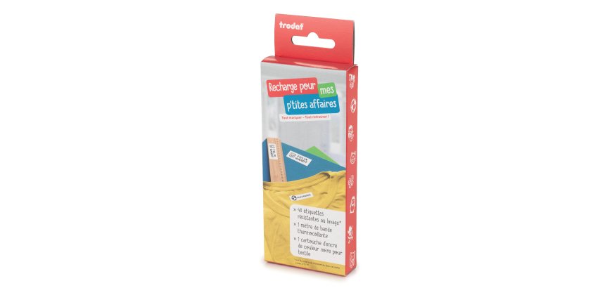 Je marque mes p'tites affairs kit de recharge Trodat - version française