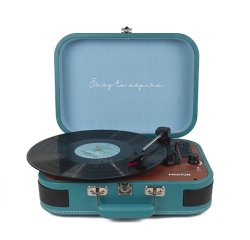 PRIXTON Tocadiscos Azul VC600