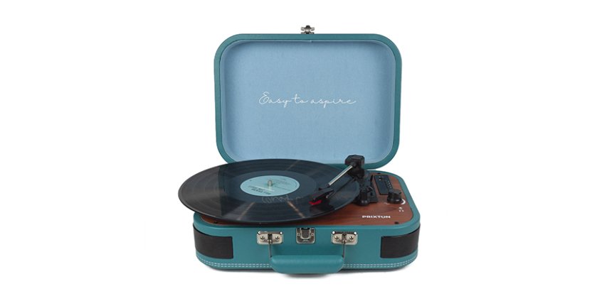 PRIXTON Tocadiscos Azul VC600